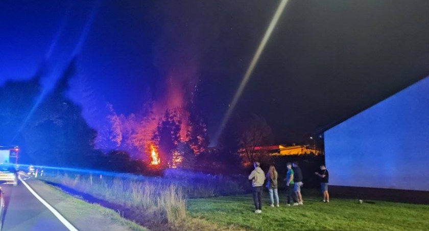 Tragiczny finał pożaru w Makowie Podhalańskim 