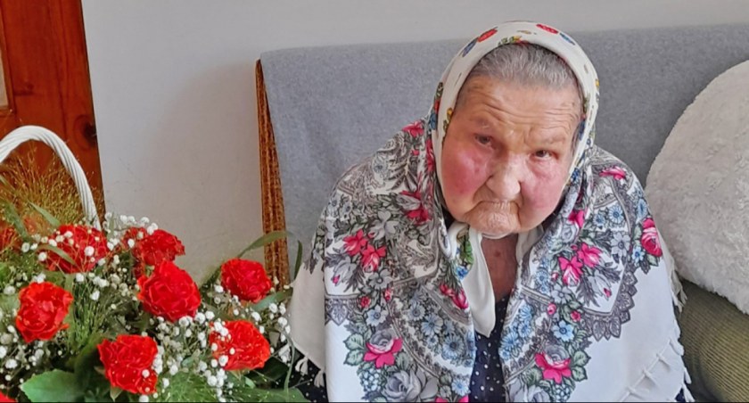 Pani Helena Polańska obchodziła 100. urodziny w Żarnówce
