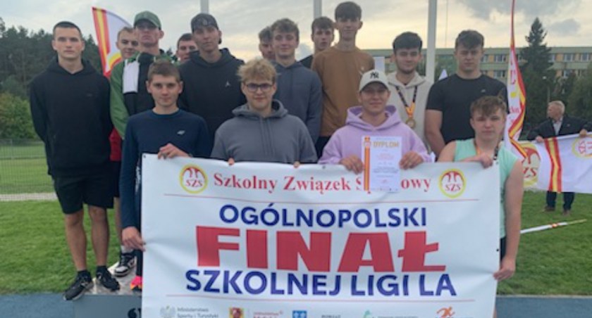 Uczniowie z Goetla na czwartym miejscu w Polsce w lidze lekkoatletycznej