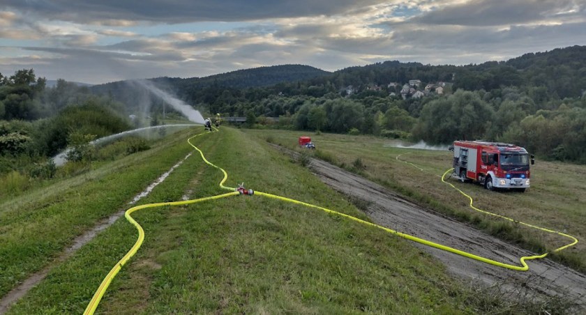 Zembrzyce: Ćwiczyli zaopatrzenie wodne