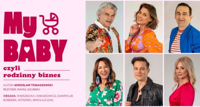 My Baby, czyli rodzinny biznes - spektakl w Makowskim Centrum Kultury