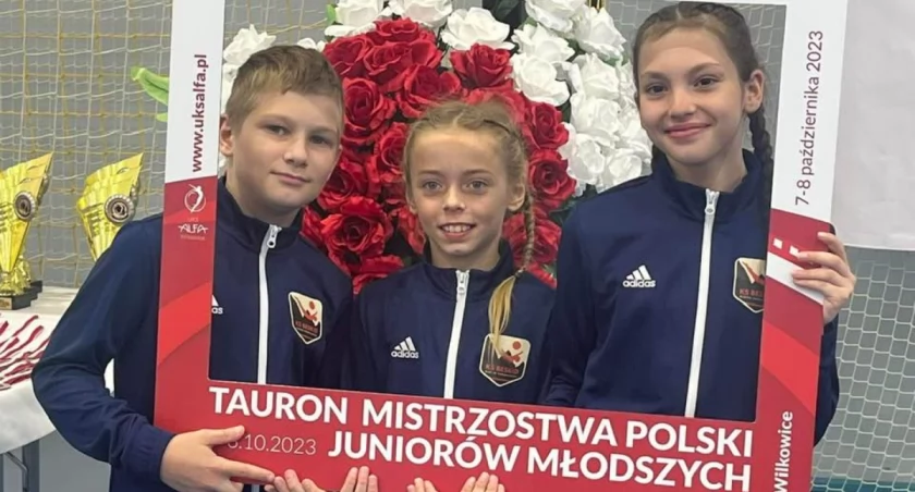 Z KS Beskid Maków Podhalański na mistrzostwa Polski juniorów w skokach na trampolinie i ścieżce