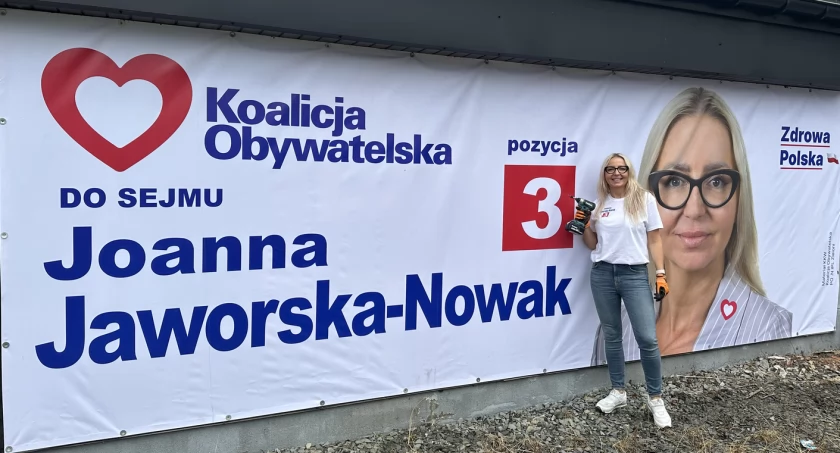 Dziękuję za nieocenione wsparcie w trakcie kampanii - Joanna Jaworska - Nowak lokalna kandydatka na Posła RP