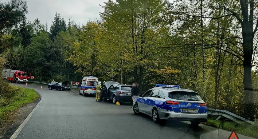 Zawoja: Czołowe zderzenie na serpentynach 