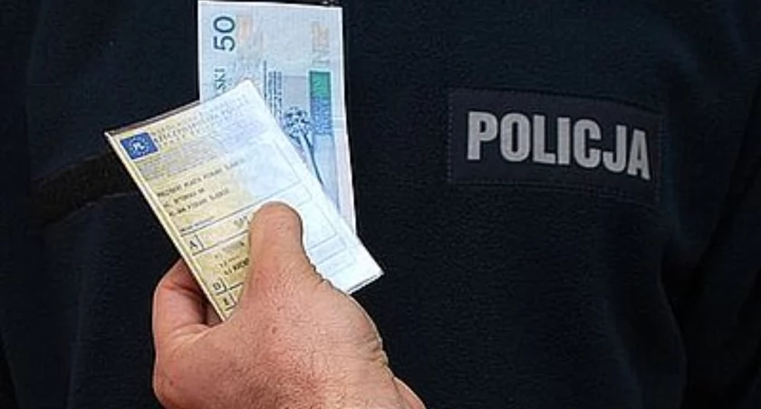 Próba przekupstwa w Suchej Beskidzkiej: Kierowca ciężarówki chciał uniknąć kary za .... 50 złotych