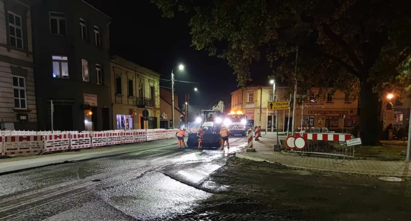 Nocne prace drogowe w Makowie Podhalańskim! Dowiedz się więcej!