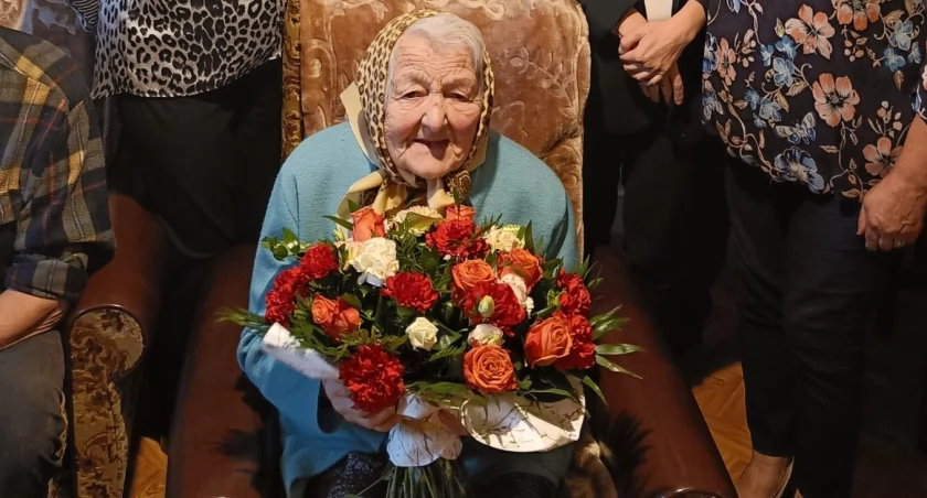 Stulecie Pani Stefanii Nieciąg - Jubileusz w Jachówce