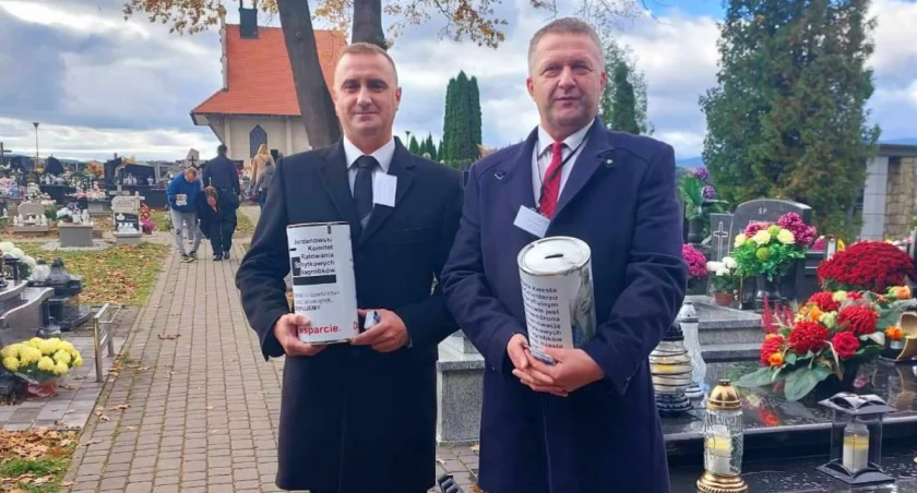  Akcja ratowania starych nagrobków w Jordanowie: Historia utrwalona w kamieniu