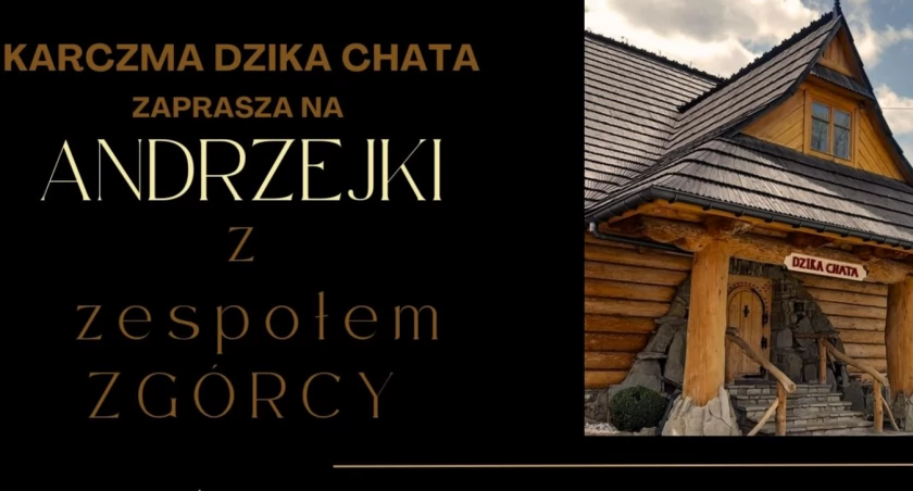 Andrzejkowy wieczór czarów i muzyki w Karczmie Dzika Chata z zespołem Zgórcy – Dołącz do Magicznej Nocy!