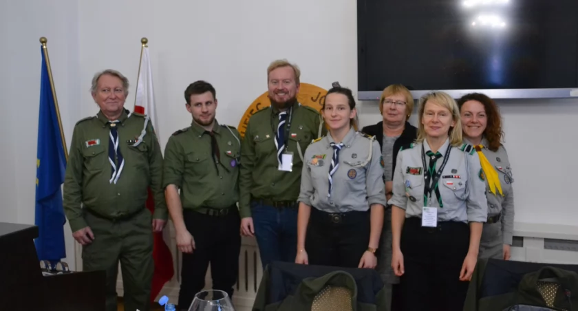 Zmiana warty w jordanowskim hufcu. Wacław Bednarz staje na jego czele