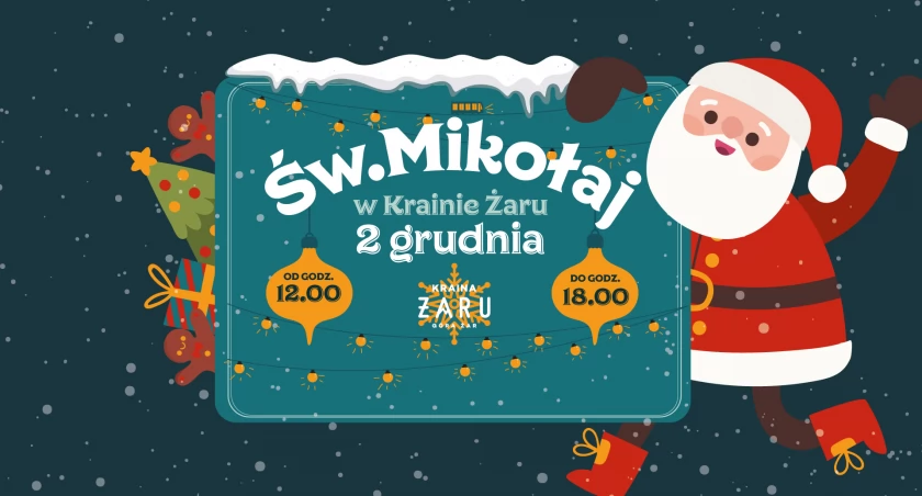 Magiczne spotkanie ze Świętym Mikołajem na Górze Żar