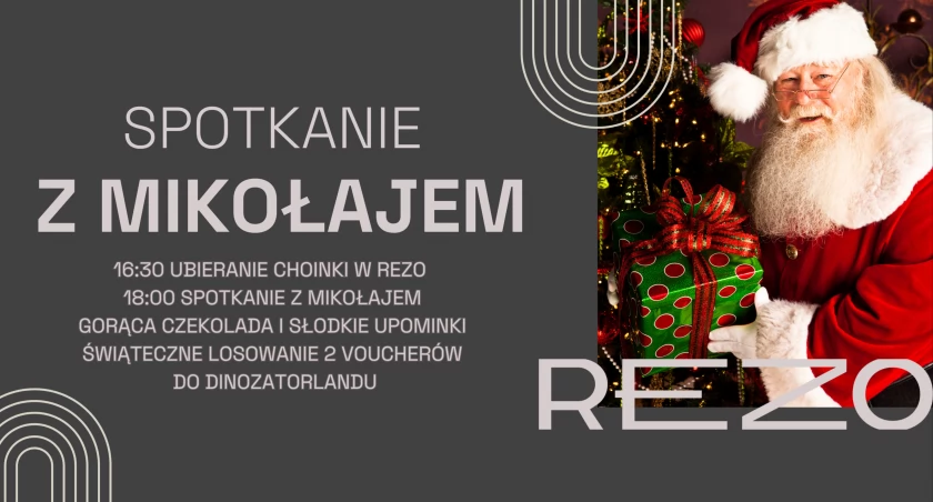 Święty Mikołaj zawita w środę do REZO RESTO&BAR