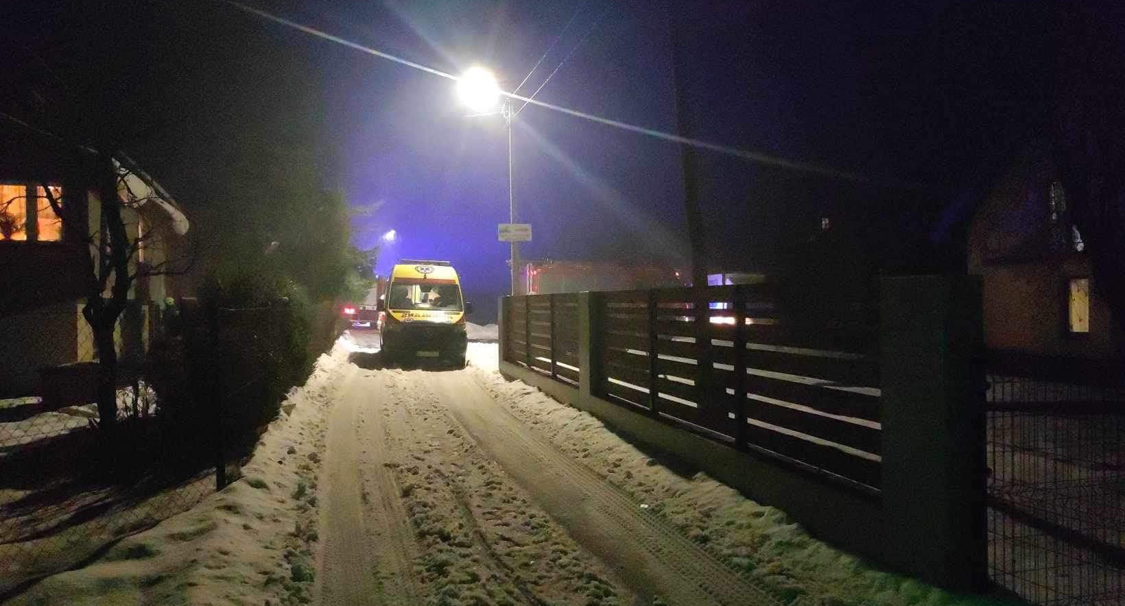 Białka: Czad zaatakował. Poszkodowany trafił do szpitala 
