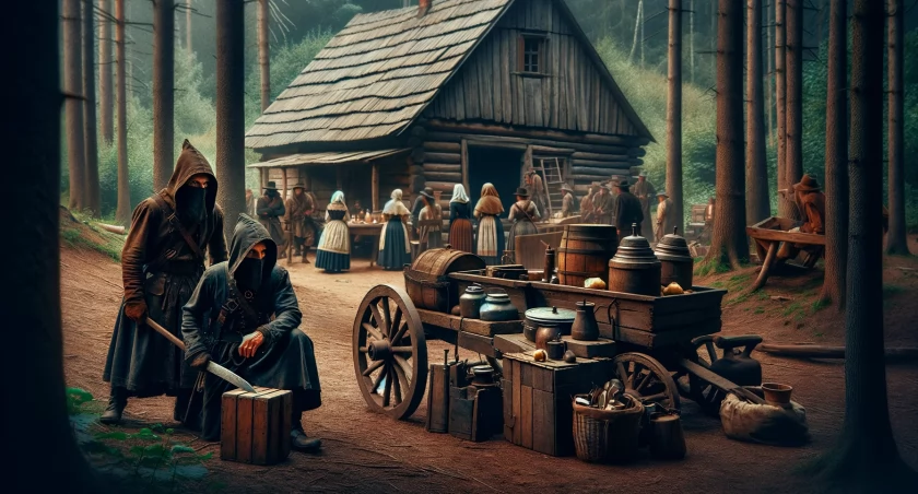O zbójniku Władku Włodydze i jego żonie Magdalenie - opowieść