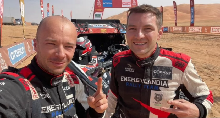 Szymon Gospodarczyk na Rajdzie Dakar, odcinek siódmy