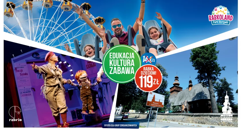 Muzeum, park rozrywki i teatr za jedyne 119 zł! Oferta dla grup zorganizowanych