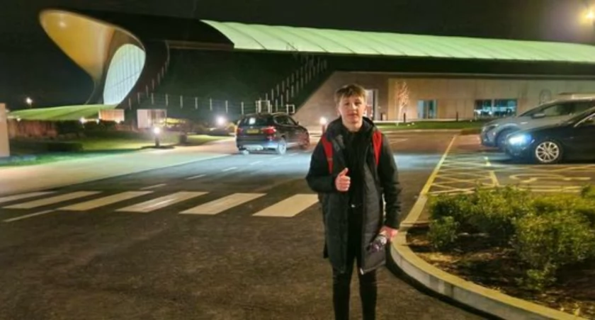Jakub Koperek wyruszył do Leicester City na podbój piłkarskich marzeń