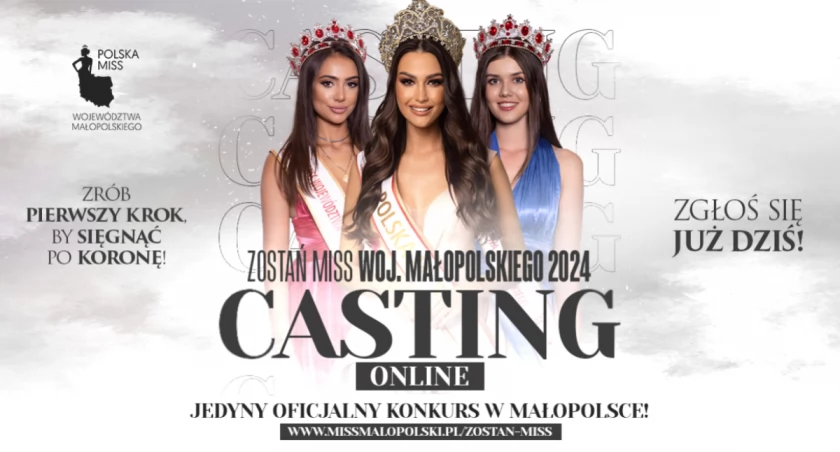 Trwa casting do konkursu Miss Woj. Małopolskiego 2024