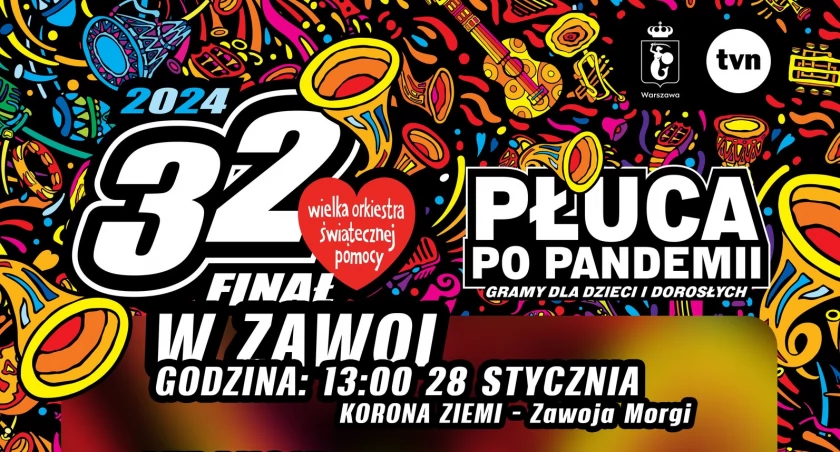 Wielka Orkiestra Świątecznej Pomocy zagra pod Babią Górą