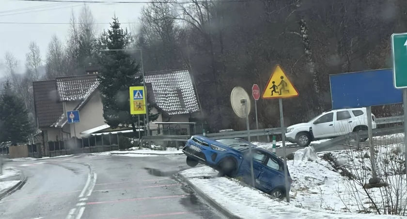 Wypadek w Palczy. Pokrzywdzony po użyciu alkoholu! 