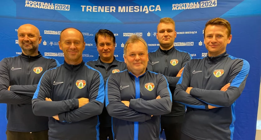 Trenerzy ekstraklasy docenili sztab szkoleniowy Puszczy Niepołomice