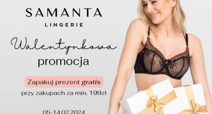 Bezpłatne pakowanie prezentów w Samancie