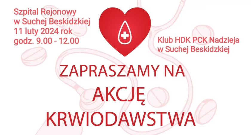 Suska „Nadzieja” organizuje kolejną zbiórkę krwi 
