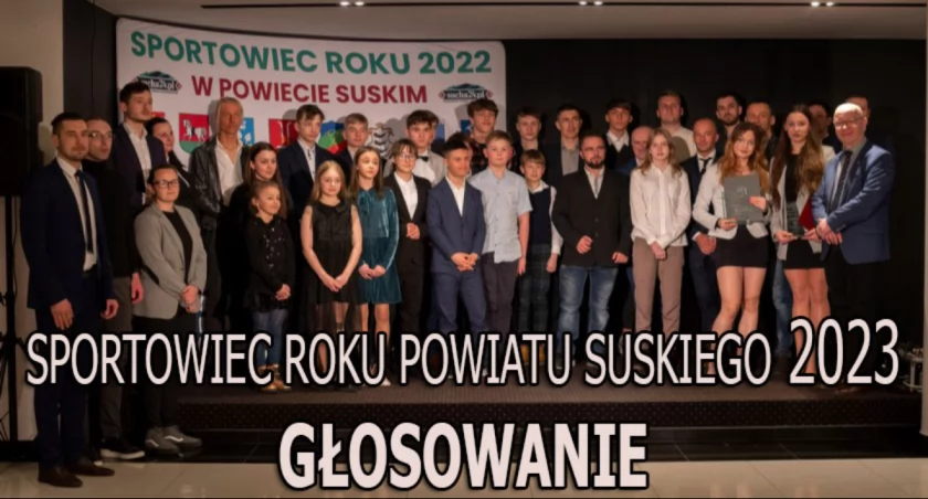 Plebiscyt Sportowiec Roku 2023. Poznaj nominowanych w kategorii Sportowiec Roku Powiatu Suskiego 2023