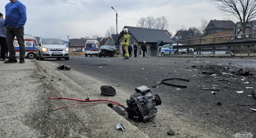Podsumowanie akcji strażackich w powiecie suskim