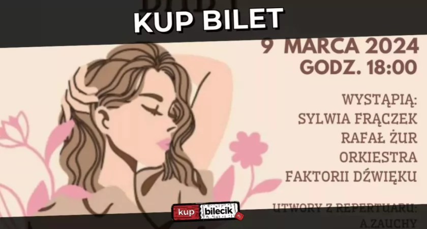 Zaproszenie na muzyczne świętowanie Dnia Kobiet