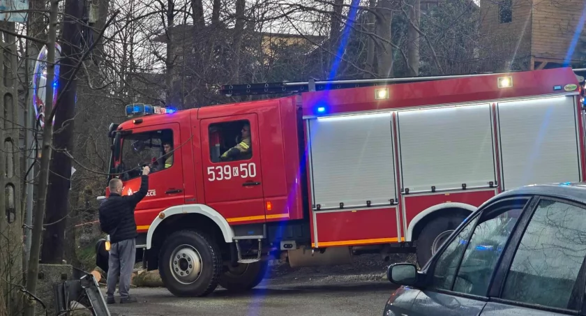Mocno wiało nad powiatem (wideo)