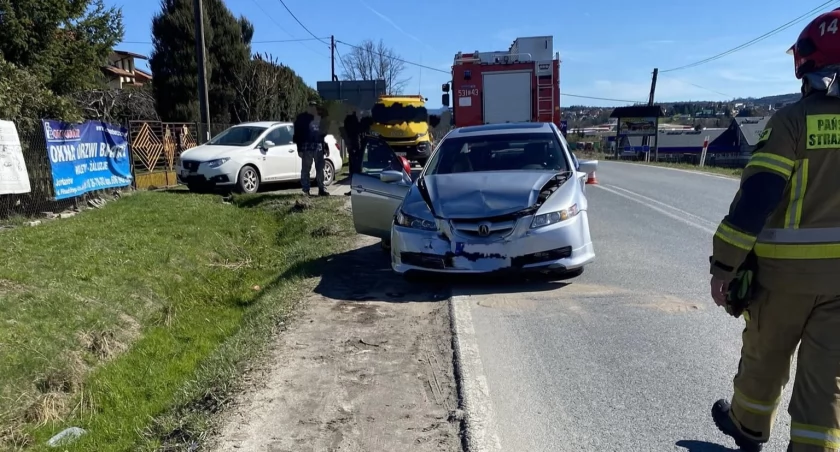 Pechowe skrzyżowanie. Druga kolizja w tym samym dniu 