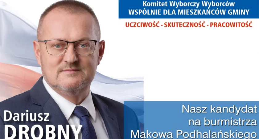 DARIUSZ DROBNY-nasz kandydat na burmistrza