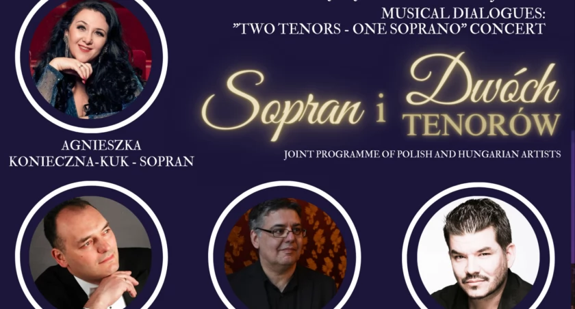 Dwóch Tenorów kontra Sopran – muzyczne starcie w makowskim centrum kultury