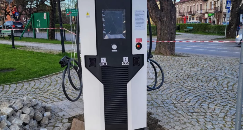 Nowe krzewy, kwiaty i… stacja ładowania elektryków 
