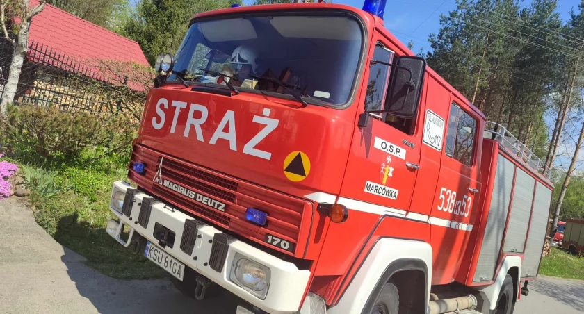 Marcówka: Wypadek przy wyprowadzaniu koni 