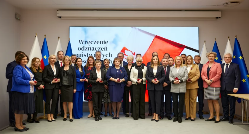Dyrektor makowskiego Zakładu Opieki Długoterminowej uhonorowana  
