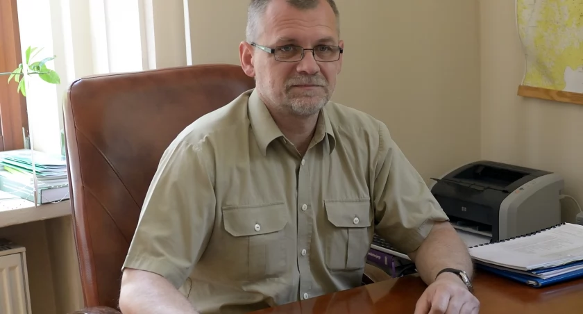Tadeusz Jurzak p.o. Nadleśniczego Nadleśnictwa Andrychów 