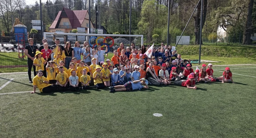 Zuchy z jordanowskiego hufca na olimpijskim szlaku
