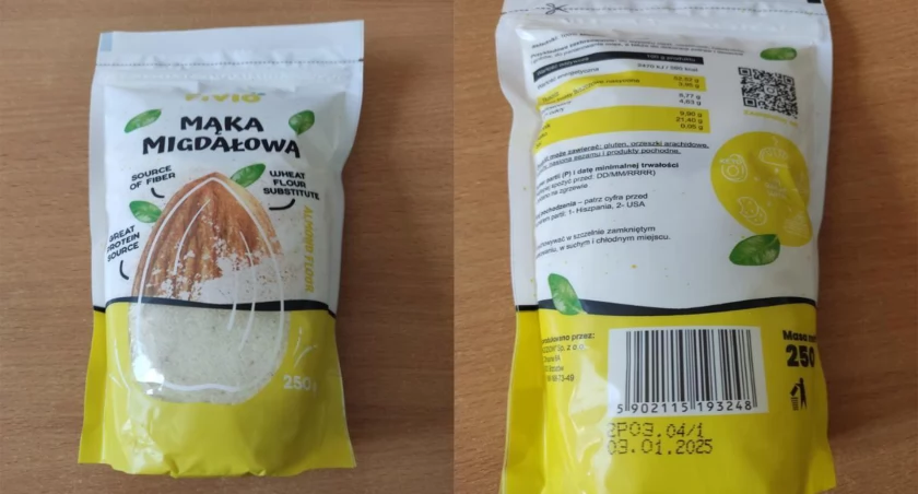 Uwaga! Wycofano szkodliwą mąkę migdałową!