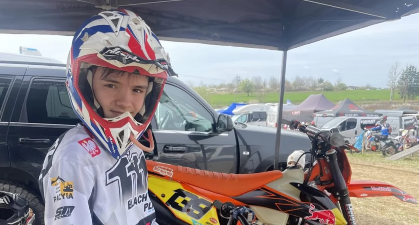Być jak Taddy Błażusiak, czyli nastolatek z Żarnówki Oliwier Antosiak realizuje sportowe marzenia