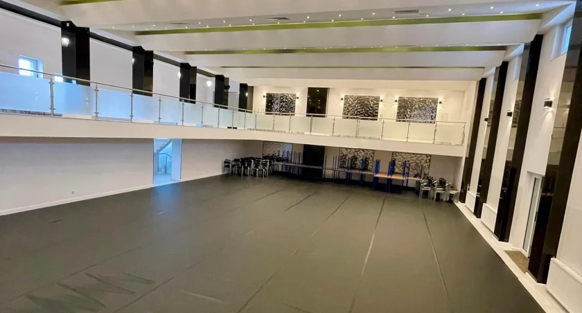 Strażacka świetlica wygłuszona, ocieplona i doposażona 