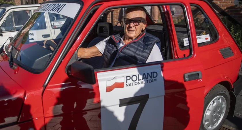 94-letni Sobiesław Zasada wyruszył „Maluchem” do Monte Cassino 