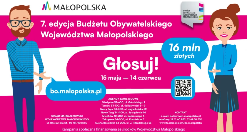  Głosuj na „FutboLove Talenty w powiecie suskim” w Budżecie Obywatelskim Małopolski!