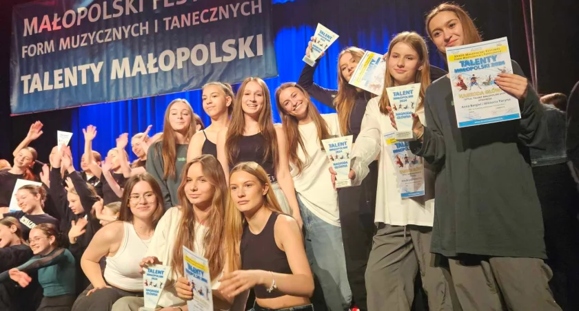 Dziewczyny ze Step Up Academy z nagrodami głównymi Talenty Małopolski, wyróżnienie dla Oli Polak i Zuzanny Ocieczek