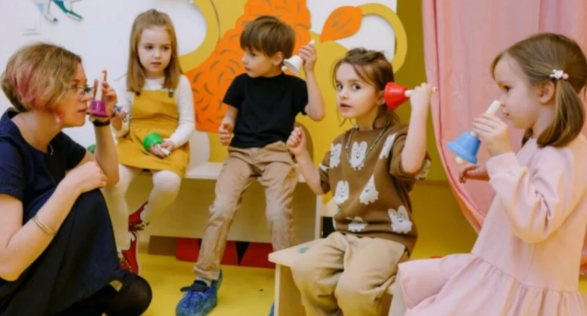Dzieci w powiecie suskim 