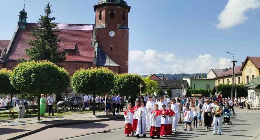 Procesja Bożego Ciała w Zembrzycach (zdjęcia)