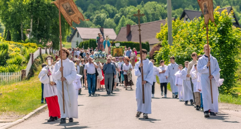 Procesja Bożego Ciała w Zawoi Centrum