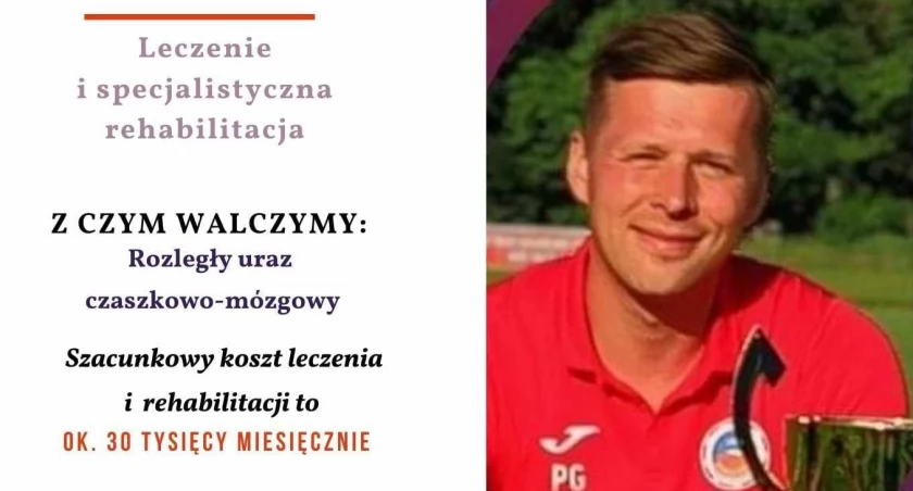 Piłkarze Babiej Góry i Zgody grali dla Pawła