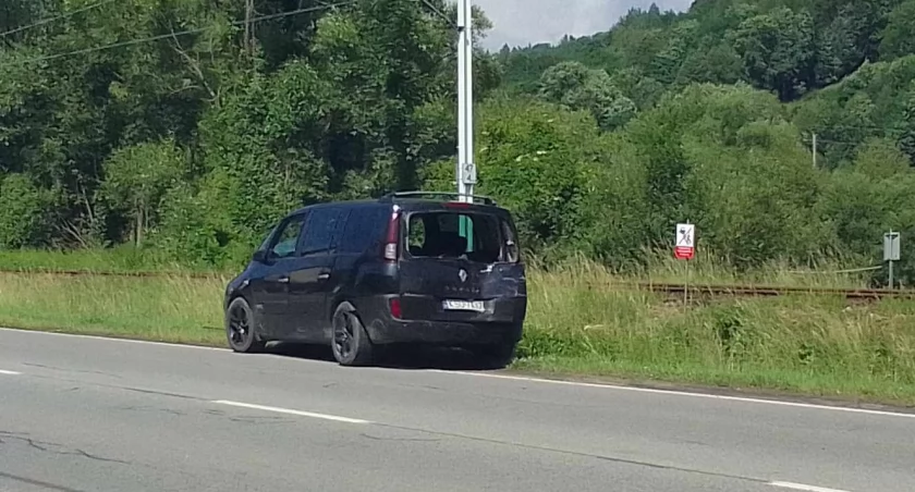 Sucha Beskidzka: Kraksa na wyjeździe z miasta